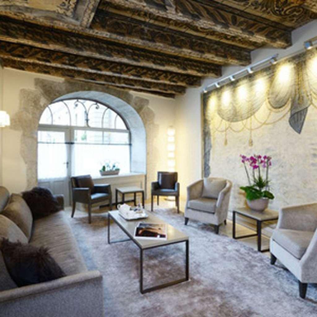 Hotel Les Armures Genf Interior foto The lobby of the hotel