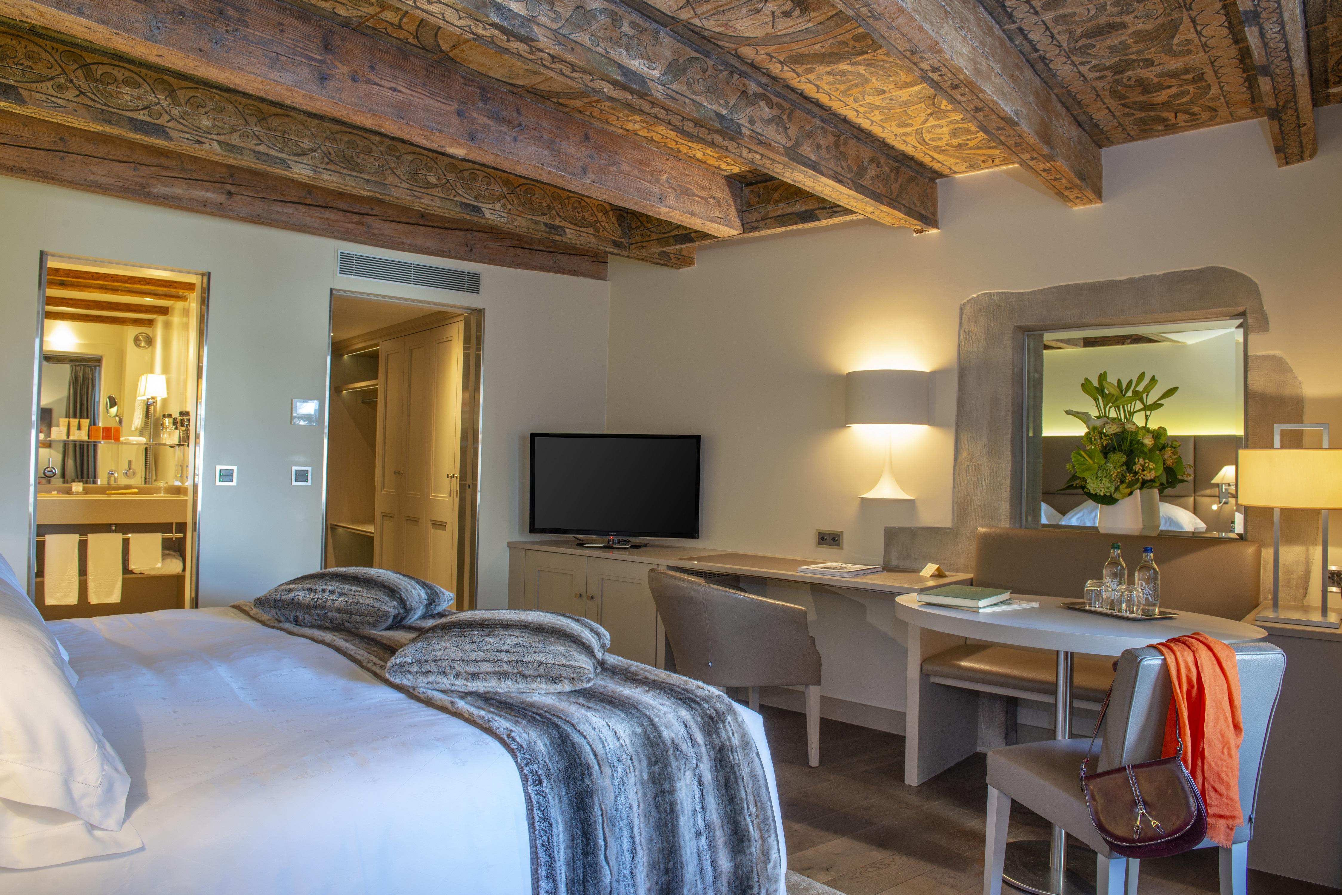 Hotel Les Armures Genf Exterior foto A room at the hotel